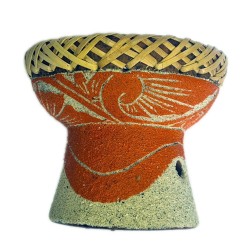 Simple decorated stone burner, Accessories and burners