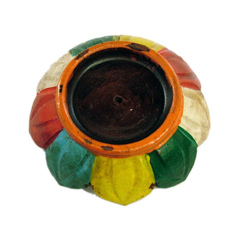 Colored Lotus Flower stick holder, Accessories and burners,