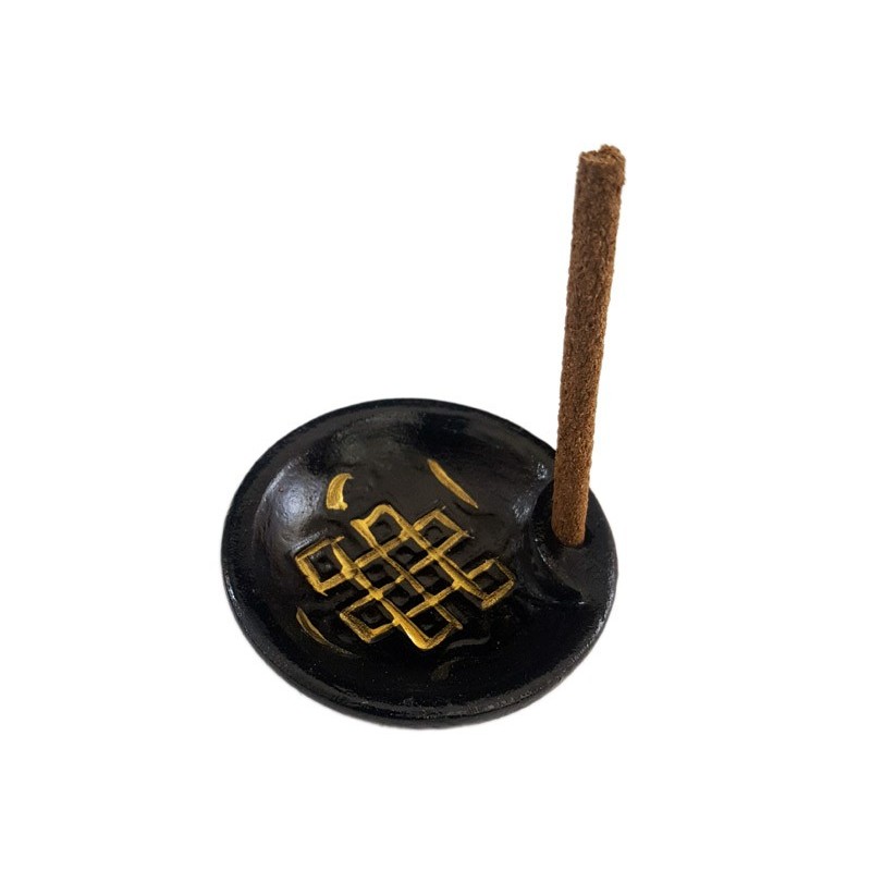 Gold Infinite Knot stick holder, Incense articles, stick holders