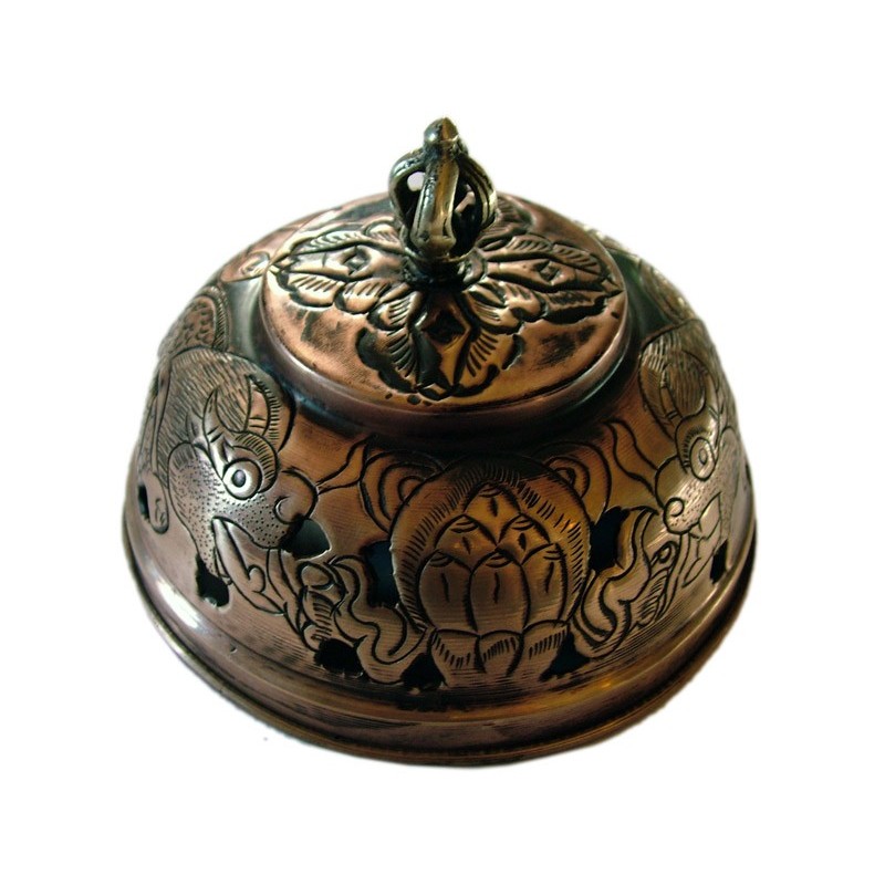 Brass censer from Nepal, Accessories and burners