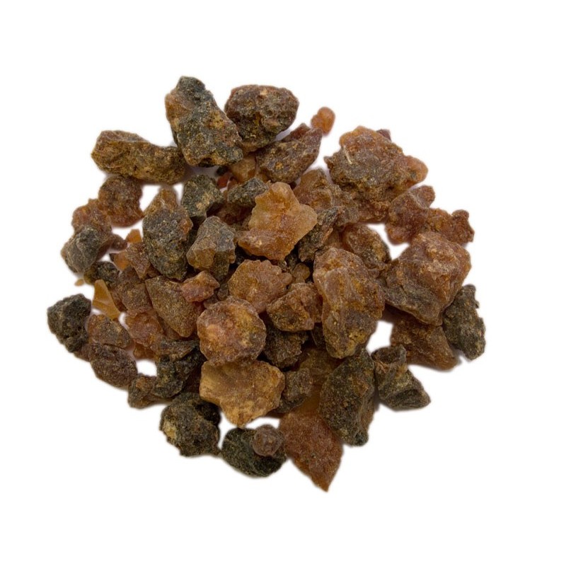 Mirra (Commiphora myrrha), Incensi semplici, Resine